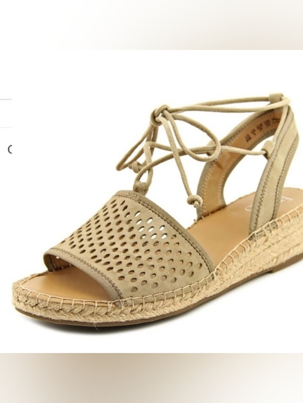 Franco Sarto Women's Beige Espadrilles